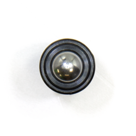 Omnitrack kogelrol (kogelpot) 12.7 mm met draadeind, staal, draagvermogen 50 kg, Omnitrack 8100