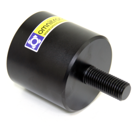 Omnitrack kogelrol (kogelpot) 50.8 mm met draadeind, draagvermogen 2200 kg, Omnitrack 9150