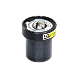 Omnitrack kogelrol (kogelpot) 22 mm met flens met veer, draagvermogen 90 kg, Omnitrack MM22