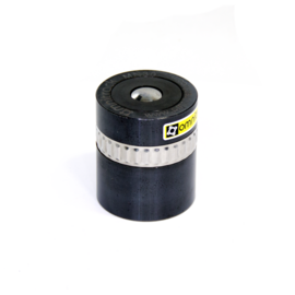 Omnitrack kogelrol (kogelpot) 30 mm voor doorsteekmontage met veer, draagvermogen 585 kg, Omnitrack MN30