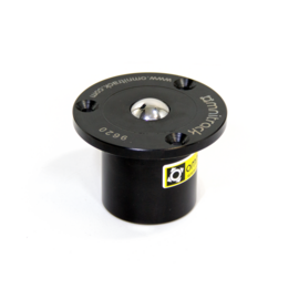 Omnitrack kogelrol (kogelpot) 25.4 mm met flens, draagvermogen 180 kg, Omnitrack 9620