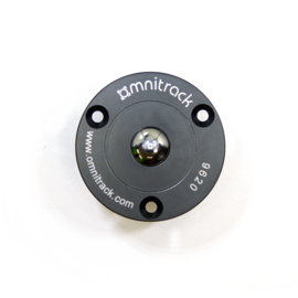 Omnitrack kogelrol (kogelpot) 25.4 mm met flens, draagvermogen 180 kg, Omnitrack 9620